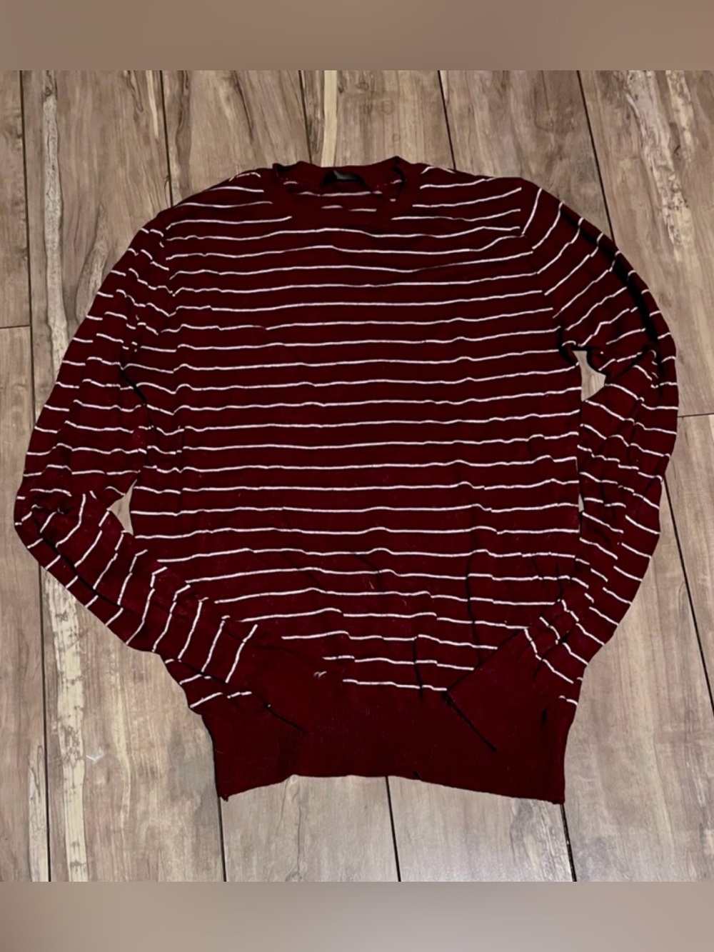 American Apparel long sleeve striped top
